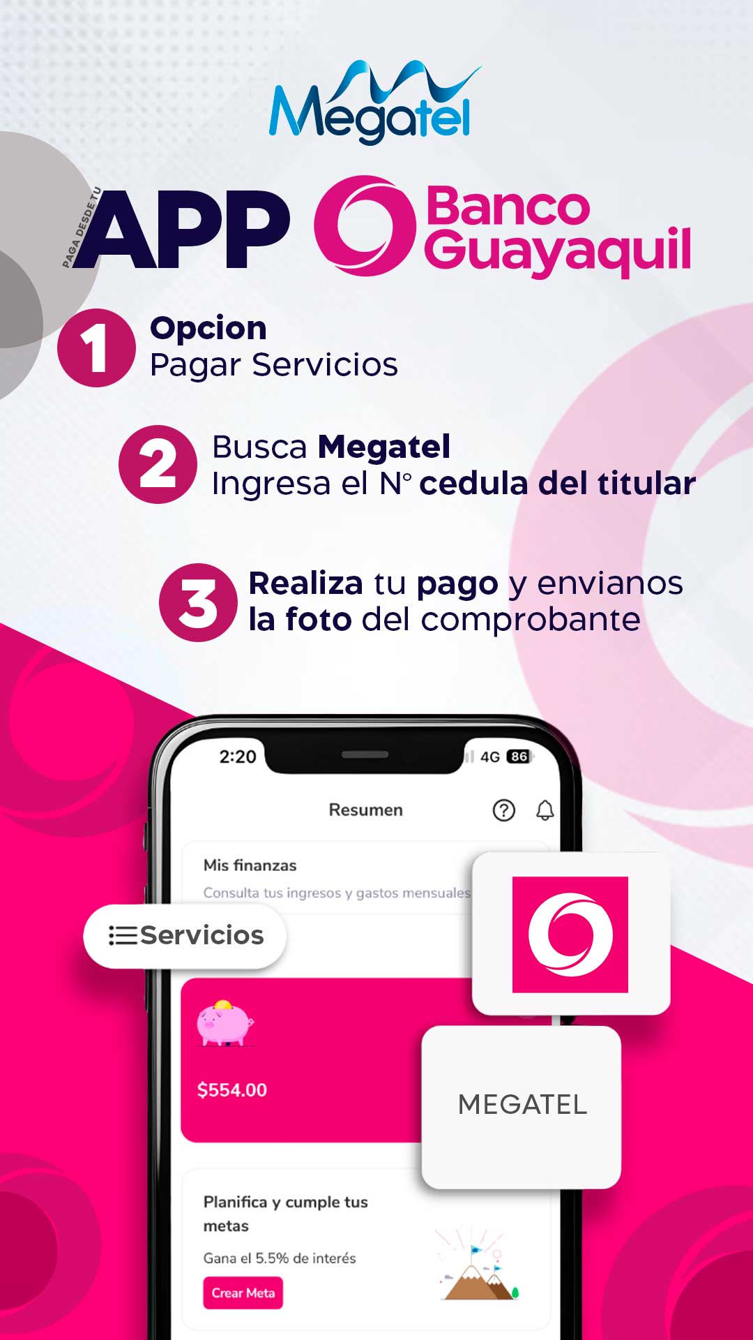 Instrucciones de pago